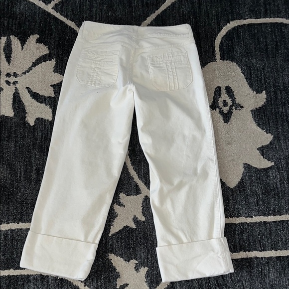 Banana Republic Cream Casual Trousers - Picture 6 of 12